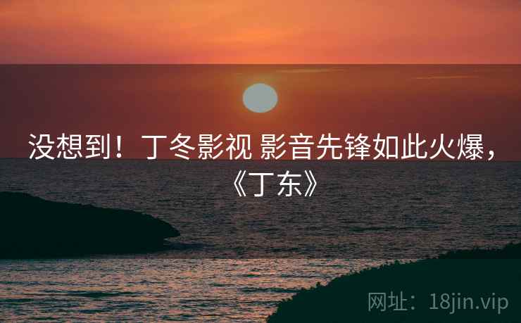 没想到！丁冬影视 影音先锋如此火爆，《丁东》